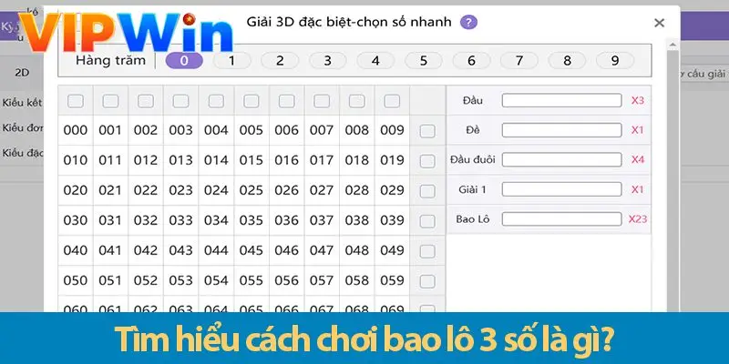 Cách chơi bao lô 3 số của cao thủ lô đề cực kỳ hiệu quả